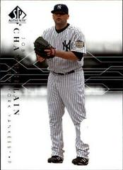 Joba Chamberlain #12 Baseball Cards 2008 SP Authentic Prices