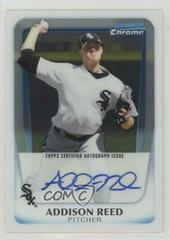 Addison Reed [Autograph] #BCP95 Baseball Cards 2011 Bowman Chrome Prospects Prices