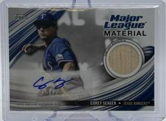 Corey Seager #MLMA-CS Baseball Cards 2023 Topps Update Major League Material Autographs Prices