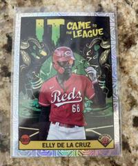 Elly De La Cruz [Mega Box Mojo] Baseball Cards 2022 Bowman Chrome It Came To The League Prices