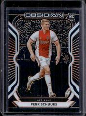 Perr Schuurs [Orange] Soccer Cards 2020 Panini Obsidian Prices