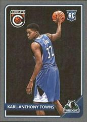 Karl Anthony Towns [Silver] Basketball Cards 2015 Panini Complete Prices