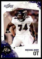 Michael Oher #23 Football Cards 2010 Panini Score Prices