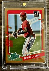 Elly De La Cruz [Press Proof] Baseball Cards 2023 Panini Donruss Prices
