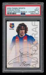 Carles Puyol [Campio Catalan] Soccer Cards 2004 Panini Sports Mega Cracks Barca Prices