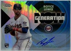 Royce Lewis [Autograph] Baseball Cards 2022 Topps Chrome Update Generation Now Prices