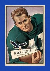 Frank Ziegler #119 Football Cards 1952 Bowman Large Prices