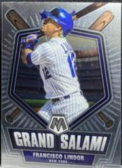 Francisco Lindor Baseball Cards 2022 Panini Mosaic Grand Salami Prices