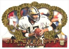 Jim Everett #CR-112 Football Cards 1996 Pacific Crown Royale Prices