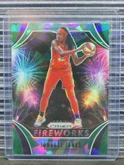 Jonquel Jones [Prizm Green Ice] #17 Basketball Cards 2020 Panini Prizm WNBA Fireworks Prices