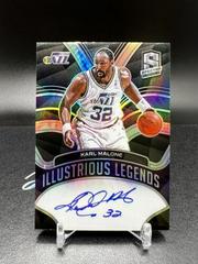 Karl Malone Basketball Cards 2021 Panini Spectra Illustrious Legends Signatures Prices