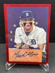 Max Clark Baseball Cards 2023 Bowman Draft 1954 Flag Variation Red Autographs Prices