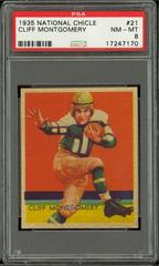 Cliff Montgomery Football Cards 1935 National Chicle Prices