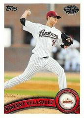 Vincent Velasquez #42 Baseball Cards 2011 Topps Pro Debut Prices