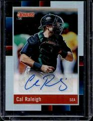 Cal Raleigh [Holo] #R88S-CR Baseball Cards 2022 Panini Donruss Optic Retro 1988 Signatures Prices
