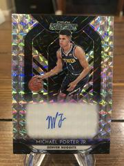 Michael Porter Jr Basketball Cards 2018 Panini Prizm Mosaic Autographs Prices