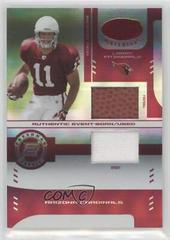 Larry Fitzgerald [Materials Mirror Red] #201 Football Cards 2004 Leaf Certified Materials Prices