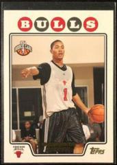 Derrick Rose [Gold Foil] #196 Basketball Cards 2008 Topps Prices