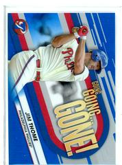 Jim Thome [Blue] Baseball Cards 2023 Topps Pristine Going Gone Prices