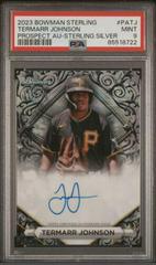 Termarr Johnson [Silver] #PA-TJ Baseball Cards 2023 Bowman Sterling Prospect Autograph Prices