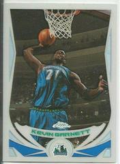 Kevin Garnett [Refractor] Basketball Cards 2004 Topps Chrome Prices