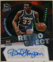 David Thompson #RSA-DTH Basketball Cards 2021 Panini Spectra RetroSpect Autographs Prices
