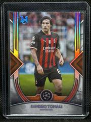 Sandro Tonali #5 Soccer Cards 2022 Topps Museum Collection UEFA Champions League Prices