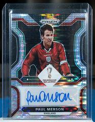 Paul Merson [Breakaway] #S-PME Soccer Cards 2022 Panini Prizm World Cup Signatures Prices