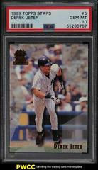 Derek Jeter #5 Baseball Cards 1999 Topps Stars Prices