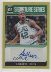 Al Horford [Gold] Basketball Cards 2018 Panini Donruss Optic Signature Series Prices