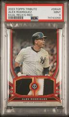 Alex Rodriguez [Red] #DR-AR Baseball Cards 2023 Topps Tribute Dual Relics Prices
