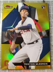 Triston McKenzie Baseball Cards 2021 Topps Finest Rookie Design Variation Prices