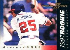 Andruw Jones #116 Baseball Cards 1997 Pinnacle X Press Prices