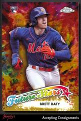 Brett Baty [Gold] Baseball Cards 2023 Topps Chrome Update Future Stars Prices
