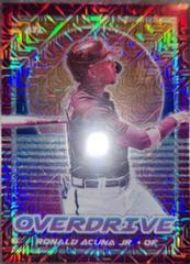 Ronald Acuna Jr. [Purple Mojo] #20 Baseball Cards 2021 Panini Chronicles Overdrive Prices
