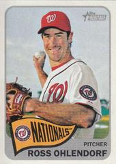 Ross Ohlendorf #13 Baseball Cards 2014 Topps Heritage Prices