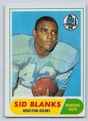 Sid Blanks #120 Football Cards 1968 Topps Prices