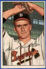 Lew Burdette #244 Baseball Cards 1952 Bowman Prices