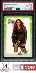 Lita #14 Wrestling Cards 2003 Fleer WWE Divine Divas Prices