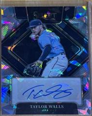 Taylor Walls [Cracked Ice] Baseball Cards 2022 Panini Select Signatures Prices