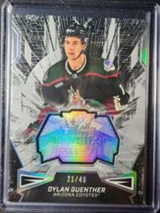 Dylan Guenther [Silver Spectrum] Hockey Cards 2022 SPx Finite Rookies Prices