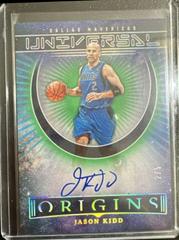 Jason Kidd [Green] #UA-JKD Basketball Cards 2022 Panini Origins Universal Autographs Prices