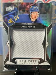 Owen Power #ECER-OP Hockey Cards 2022 Upper Deck Black Diamond Exquisite Collection Extra Rookies Prices