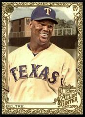 Adrian Beltre [Gold Hot Box] #89 Baseball Cards 2019 Topps Allen & Ginter Prices