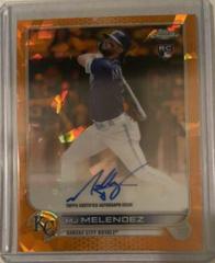 MJ Melendez [Orange] #RA-MM Baseball Cards 2022 Topps Chrome Update Sapphire Rookie Autographs Prices