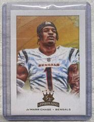 Ja'Marr Chase [Gold] #GK-24 Football Cards 2021 Panini Chronicles Gridiron Kings Prices