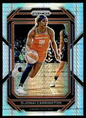 DiJonai Carrington [Hyper] #1 Basketball Cards 2023 Panini Prizm WNBA Prices