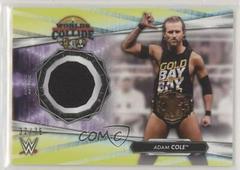 Adam Cole [Citrine] #MR-AC Wrestling Cards 2021 Topps WWE Mat Relics Prices
