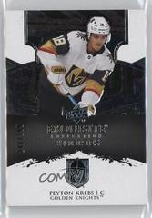 Peyton Krebs #R-7 Hockey Cards 2021 Upper Deck Ice 2020 Exquisite Collection Rookies Prices