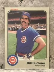 Bill Buckner #492 Baseball Cards 1983 Fleer Prices